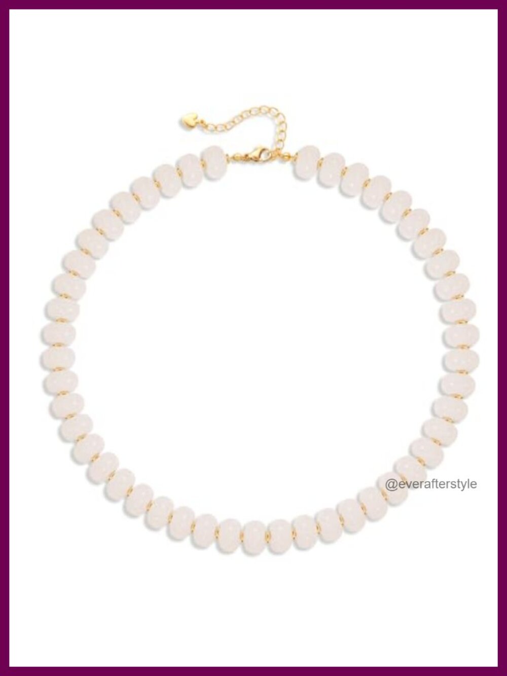 Handmade Bohemian Beaded Necklace 14K Gold-Plated Adjustable Choker